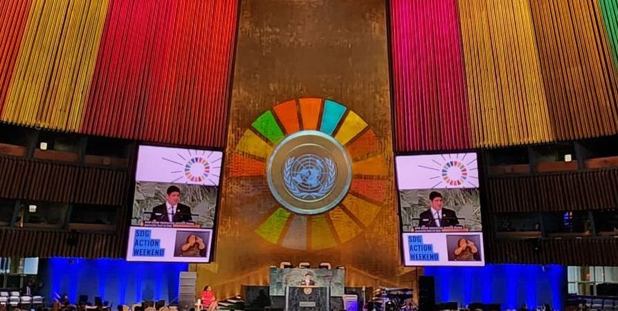 Carlos Alvarado en la ONU: “Nos hemos desviado del camino previsto (para alcanzar los Objetivos de Desarrollo Sostenible)”