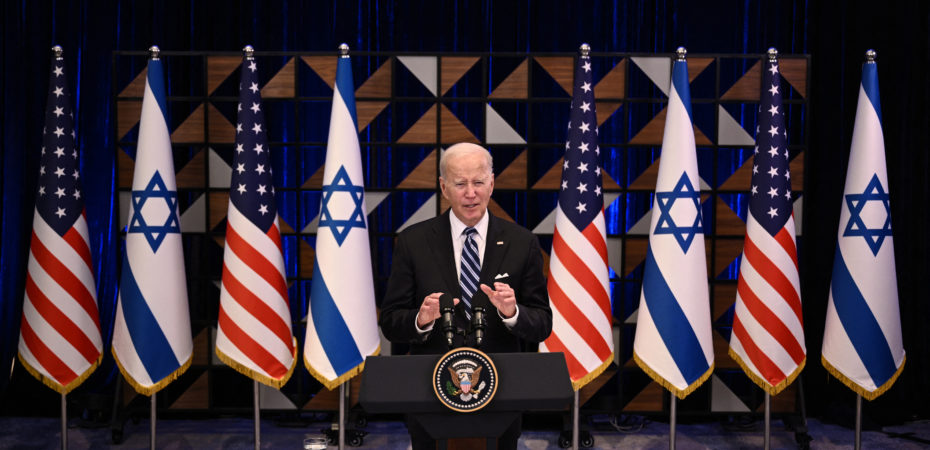 Joe Biden apoya a Israel y apunta a milicias palestinas por bombardeo a hospital en Gaza