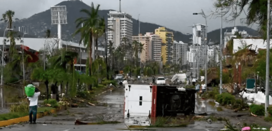 La enorme devastación que dejó Otis a su paso por Acapulco como huracán categoría 5