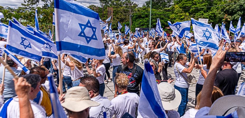 En dos concentraciones diferentes este domingo desde Costa Rica, ticos piden paz en Israel y Palestina