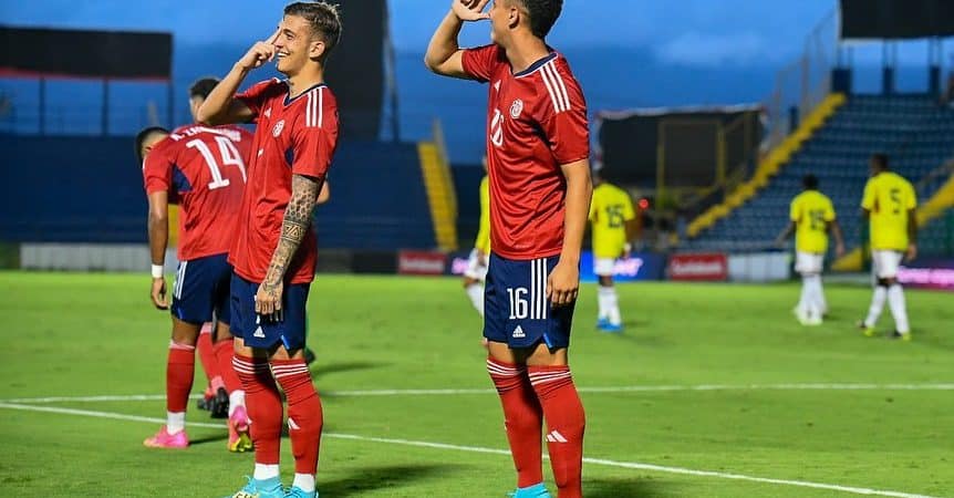 Selección Sub 23 saca la cara y derrota a Colombia en segundo amistoso