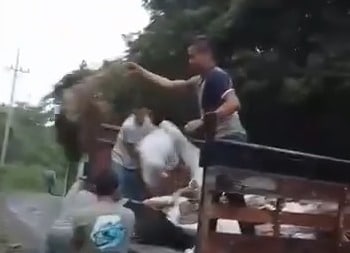 Trabajadores son captados lanzando basura a un barranco en Alajuela; dueño de empresa asume responsabilidad ante lo sucedido