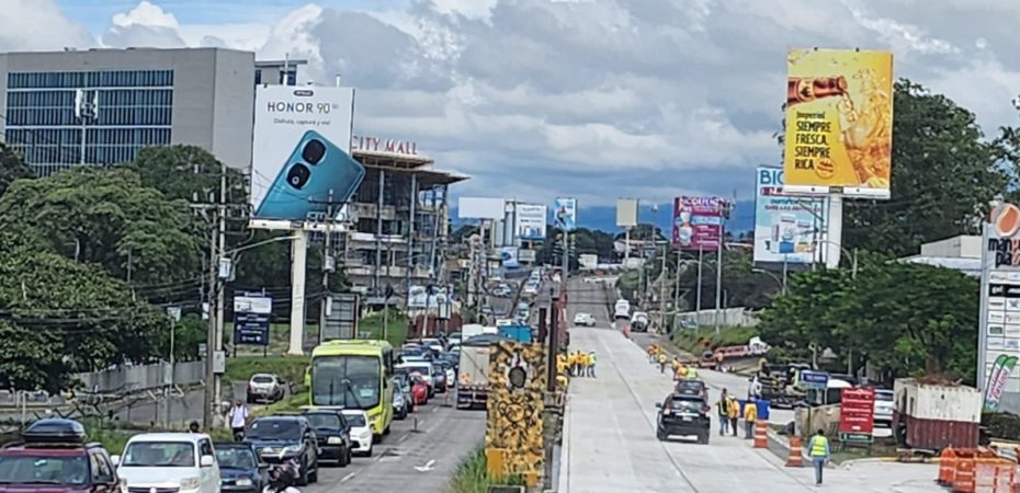 ¡Atención conductores! Este martes inician trabajos en la radial Alajuela en la salida hacia el aeropuerto Juan Santamaría