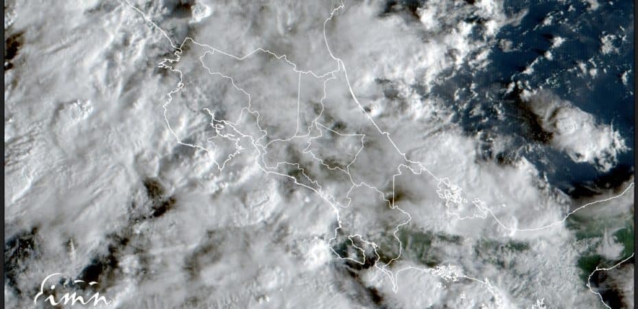 Tormenta tropical Pilar provoca nubosidad y lluvias fuertes sobre Costa Rica; alerta naranja se mantiene para el Pacífico