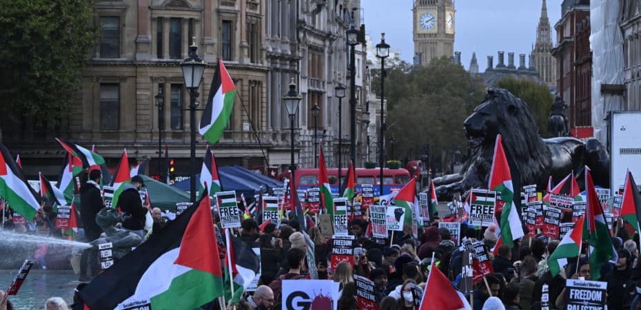 Manifestaciones en varios continentes reclaman el fin de bombardeos israelíes en Gaza