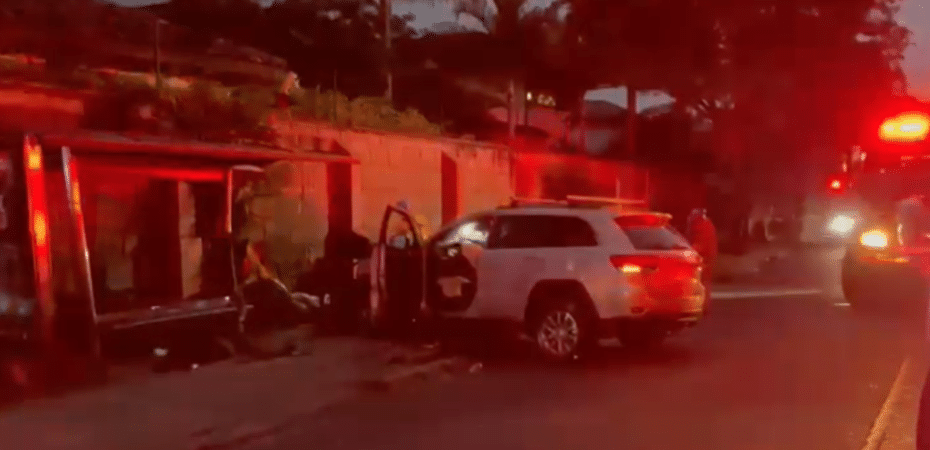 Video muestra momento exacto del accidente que dejó tres muertos en Escazú