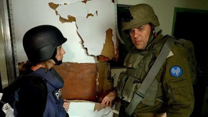 La BBC ingresa al hospital Al Shifa con el ejército israelí