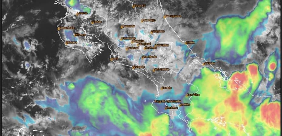 Comisión de Emergencias eleva alerta por lluvias para el Pacífico y Valle Central hasta el fin de semana