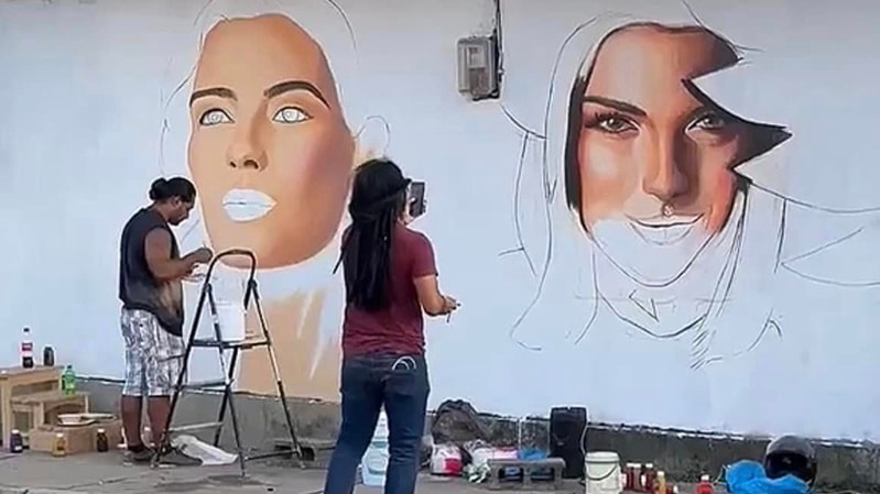 Miss Universo: artista que intentó pintar mural en honor a Sheynnis Palacios en Nicaragua está desaparecido