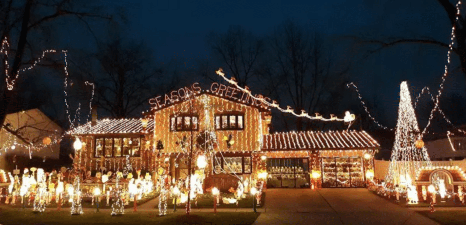 5 de las casas con las decoraciones navideñas más excéntricas y costosas de Estados Unidos