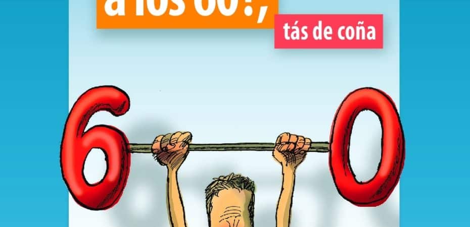 “¿Se es viejo a los 60?, tás de coña”: es el nombre del nuevo libro del español Manuel Guisande