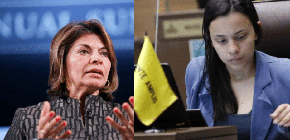 Expresidenta Laura Chinchilla y diputada Sofía Guillén chocan en redes por comparaciones del caso Trocha
