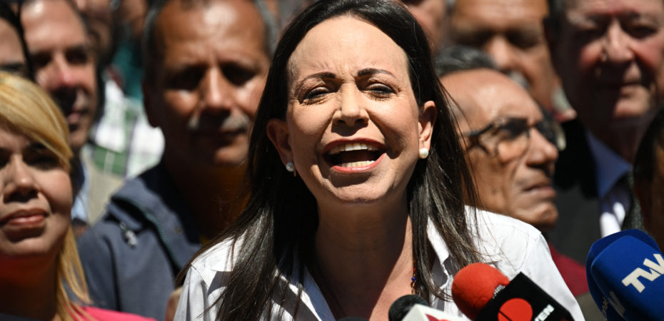“No pueden hacer elecciones sin mí”: María Corina Machado descarta abandonar su candidatura en Venezuela