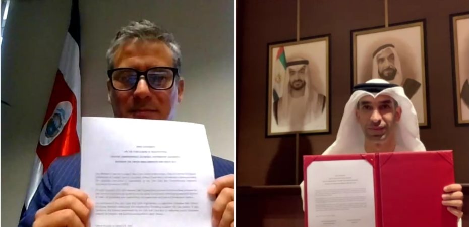 Termina la negociación: Costa Rica y Emiratos Árabes logran un acuerdo de asociación económica y comercial