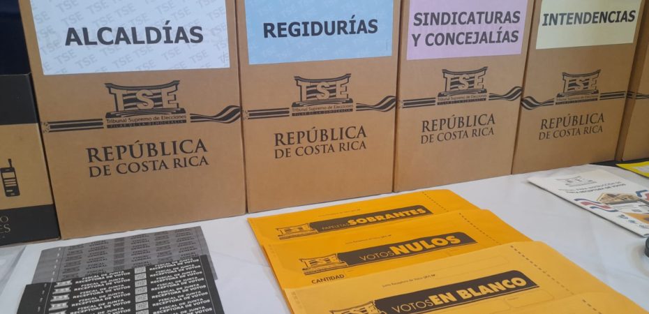 6.469 juntas receptoras de votos recibirán todo el material electoral la próxima semana para las elecciones municipales