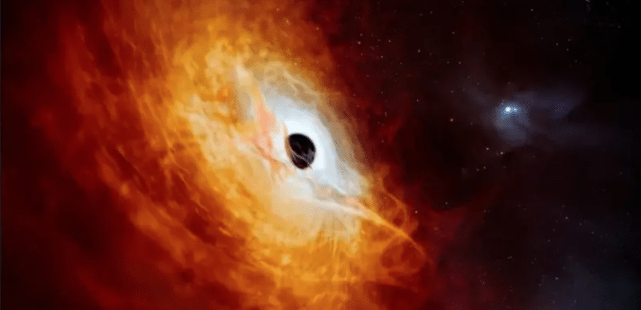 “Posiblemente el lugar más infernal del universo”: el enorme agujero negro que devora un sol cada día