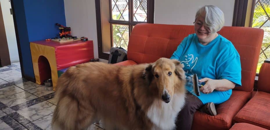 “Vivo y soporto el dolor gracias a mis perros. Ellos me han dado vida”, dice fundadora de terapias con mascotas