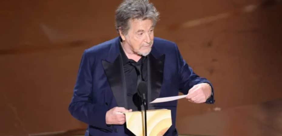 “No fui yo, fueron ellos”: Al Pacino explica su raro momento en la ceremonia de los Oscar