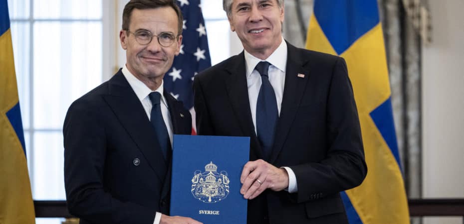 Suecia entra en la OTAN tras dos años de espera y en pleno conflicto en Ucrania