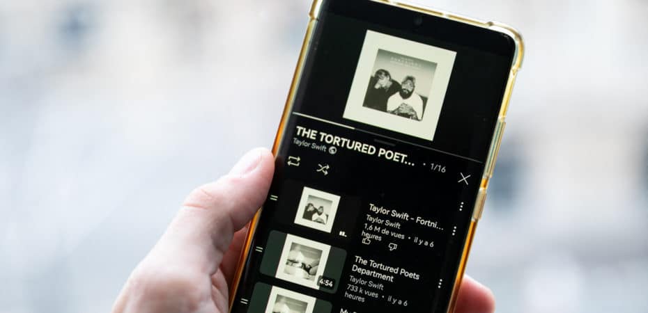 Taylor Swift y su nuevo disco doble “The Tortured Poets Department” rompen récord en Spotify
