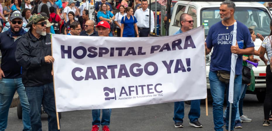 102 cirugías en hospitales fueron suspendidas este miércoles por manifestación sindical