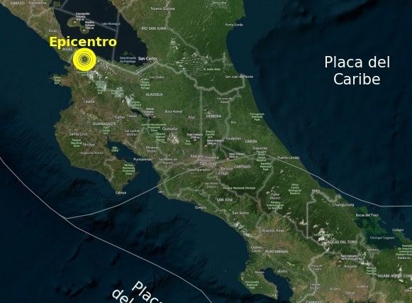 Sismo de magnitud 5,6: ¿por qué el temblor en La Cruz se sintió en el Valle Central?