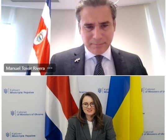Ucrania y Costa Rica buscan retomar la comercialización de hierro y acero tras la reducción por la “agresión de Rusia”