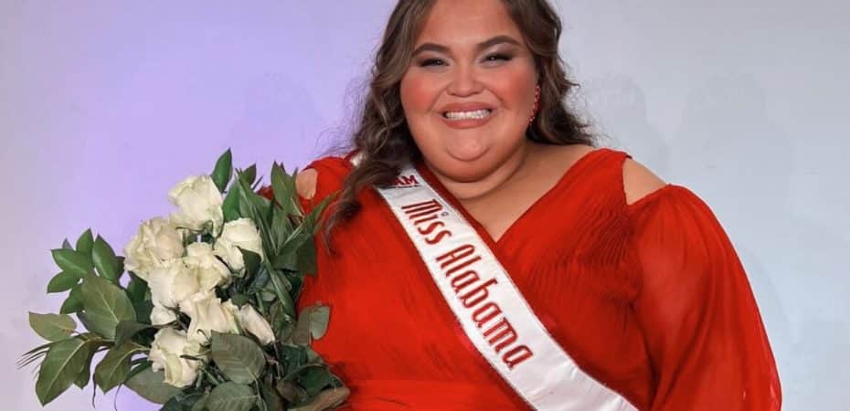 Miss Alabama 2024: la reina de belleza de talla grande que lidia contra el acoso por su físico