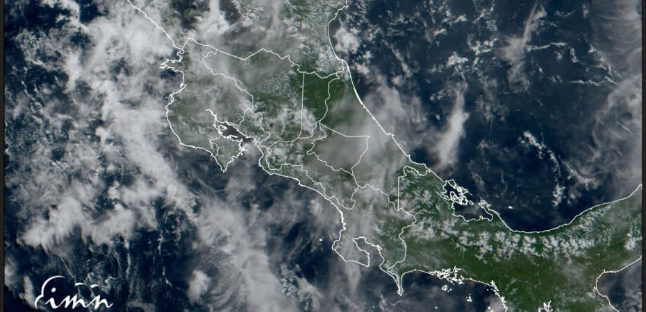 IMN advierte de fuertes lluvias para la tarde y noche; nueva onda tropical pasará sobre Costa Rica el domingo